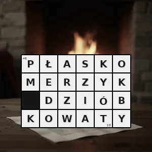 Hasło krzyżówkowe płożymerzyk dzióbkowaty - płaskomerzyk dzióbkowaty – rozwiązanie, synonimy, podpowiedzi i definicje krzyżówkowe